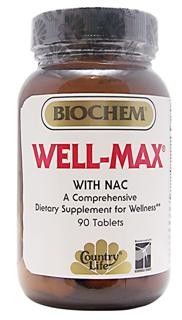 Well-Max with NAC (90 tablets) Country Life